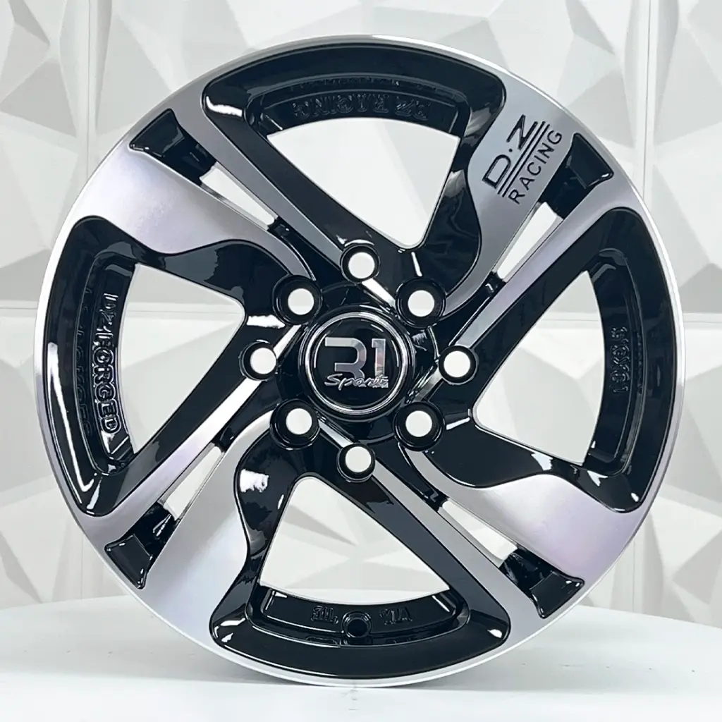 RIN 13X5.5 4-100/114.3 R1 SPORT 4019 BLACK MACHINE ET25 CB73.1 