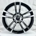 RIN 18X8 5-120 R1 SPORT 8916F GLOSS BLACK MACHINED ET32 CB72.6