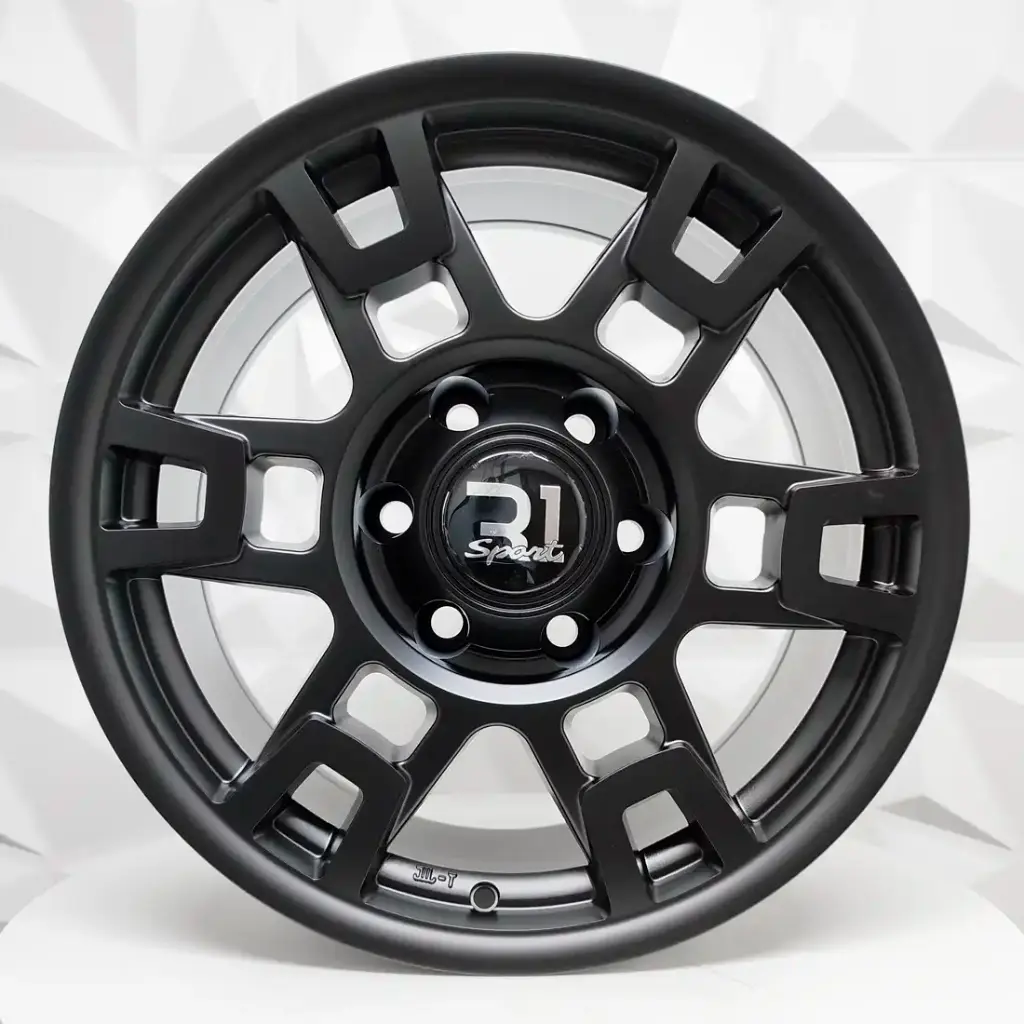 RIN 17X9 6-139.7 R1 SPORT QC615C MATT BLACK ET0 CB106.1