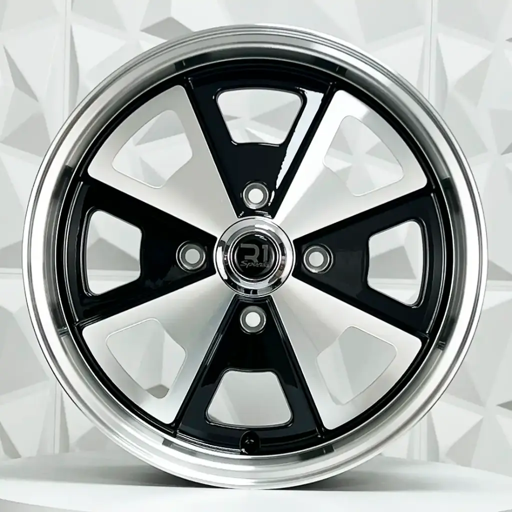 RIN 17X7 4-130 R1 SPORT L455 BLACK MF ML ET40 CB73.1