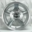 RIN 15X10 5-127 R1 SPORT 693 SILVER MACHINE FACE ET-45 CB83.1