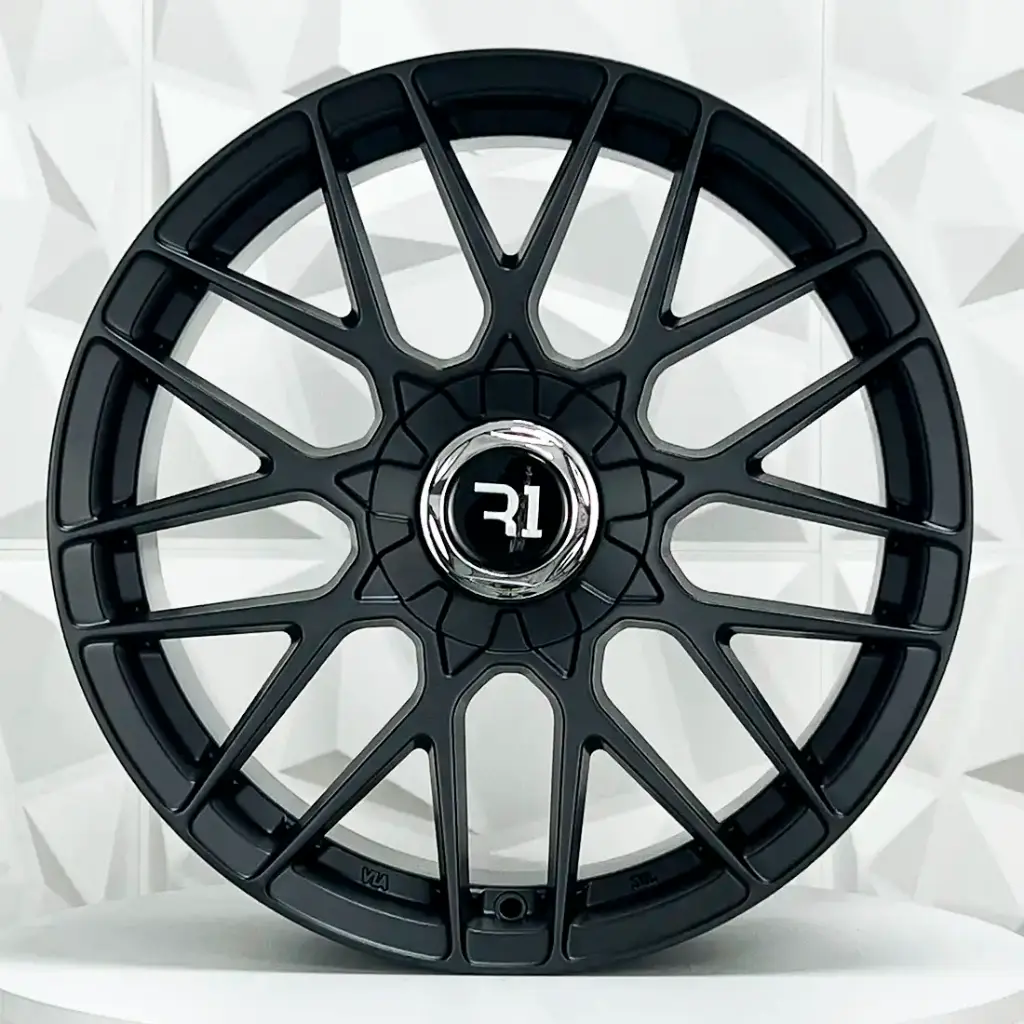 RIN 18X9.5 5-100/113 R1 SPORT QC1211 BLACK MATE ET38 CB73.1
