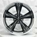RIN 20X8.5 5-127 R1 SPORT R1-1 GUNMETAL MACHINE LIP ET0 CB78.3