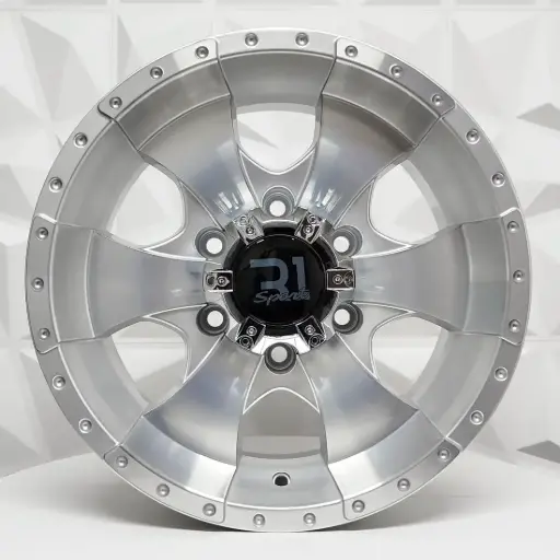 [157601] RIN 15X7 6-139.7 R1 SPORT JA195 SILVER MACHINE FACE ET-2 CB108.2